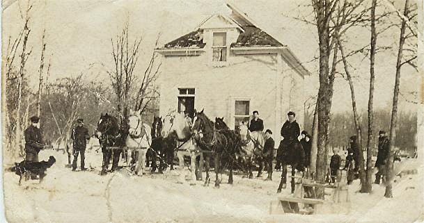 Image result for horses move building winter